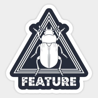 Beetle Feature Sticker